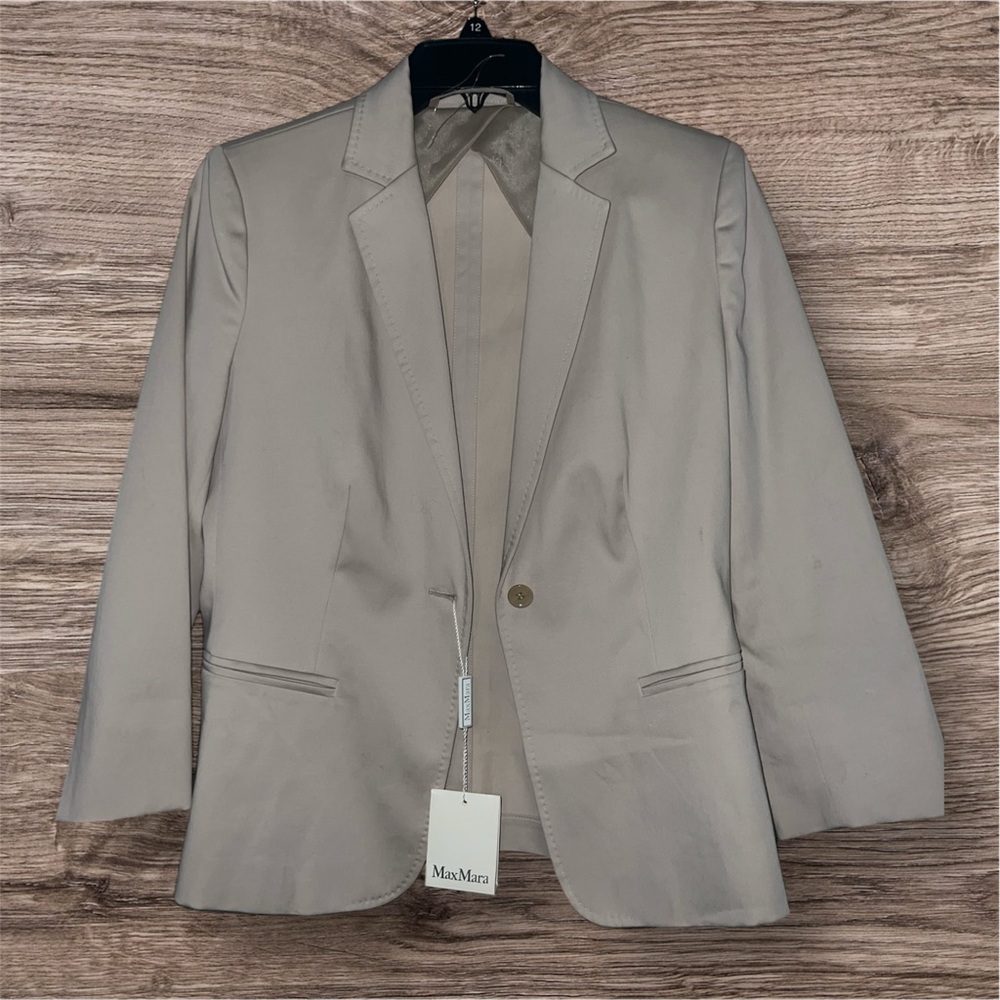 MaxMara 3/4 Sleeve Blazer Size 10